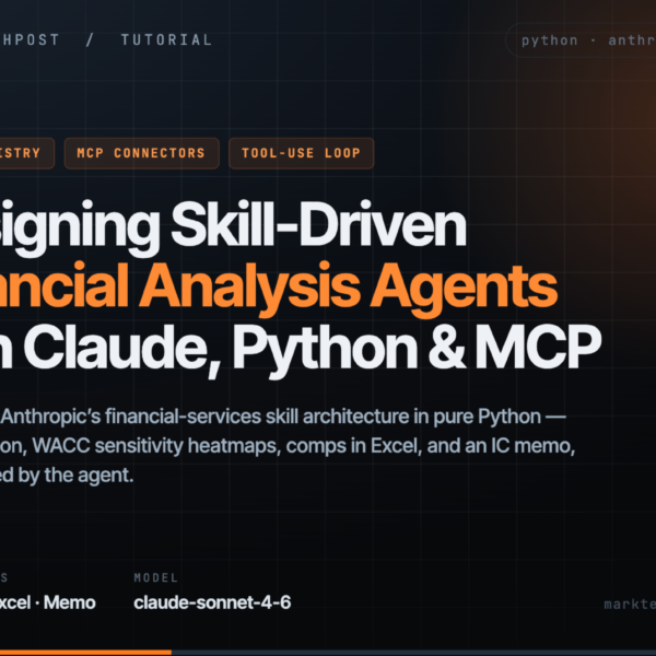 Designing Skill-Driven Financial Analysis&hellip;
