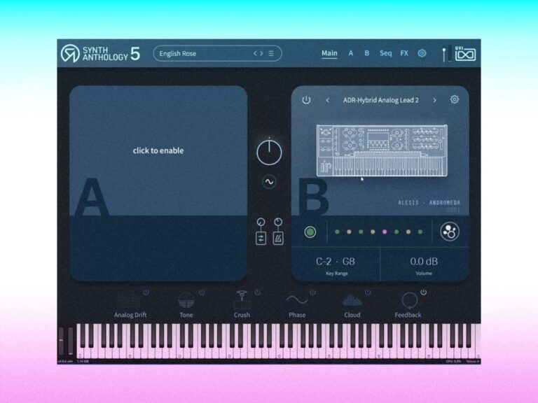 Fancy 100 hard synths in software form? Meet UVI Synth Anthology 5