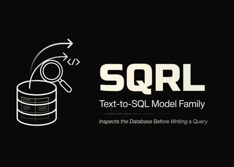 Feyn AI Releases SQRL, a Text-to-SQL Model Family That Inspects the Database Before Writing a Query