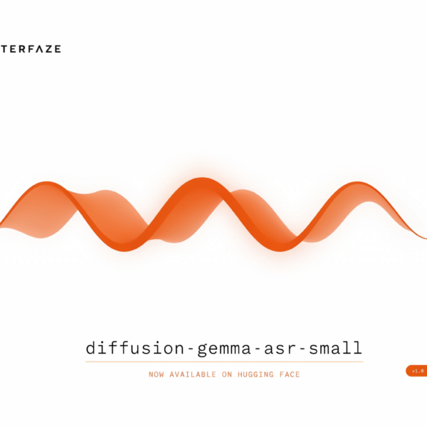 Interfaze Ships diffusion-gemma-asr-small, an&hellip;