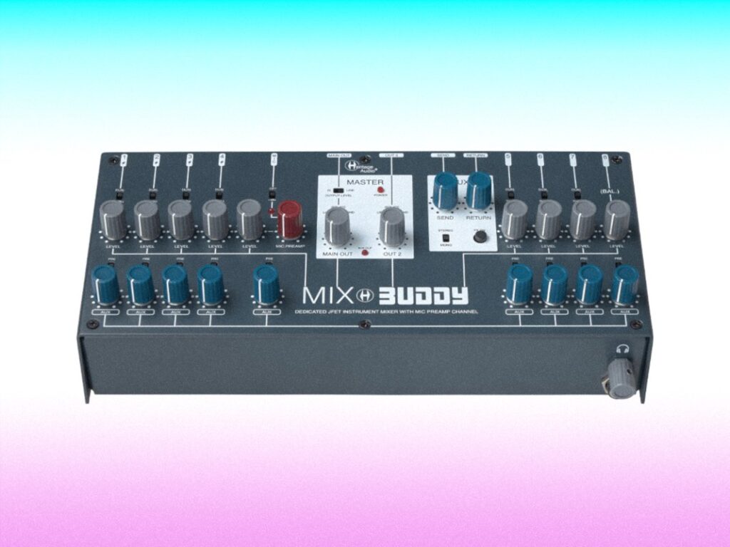 “It doesn’t raise the bar in instrument amplification technology. It redraws it entirely”: Heritage Audio introduces the Mix Buddy