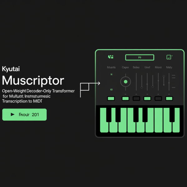 Kyutai Releases MuScriptor: An&hellip;