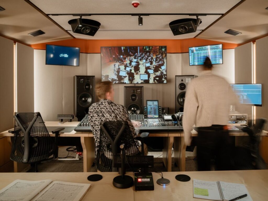 LSO St Luke’s unveils state-of-the-art recording studio after multi-million-pound upgrade