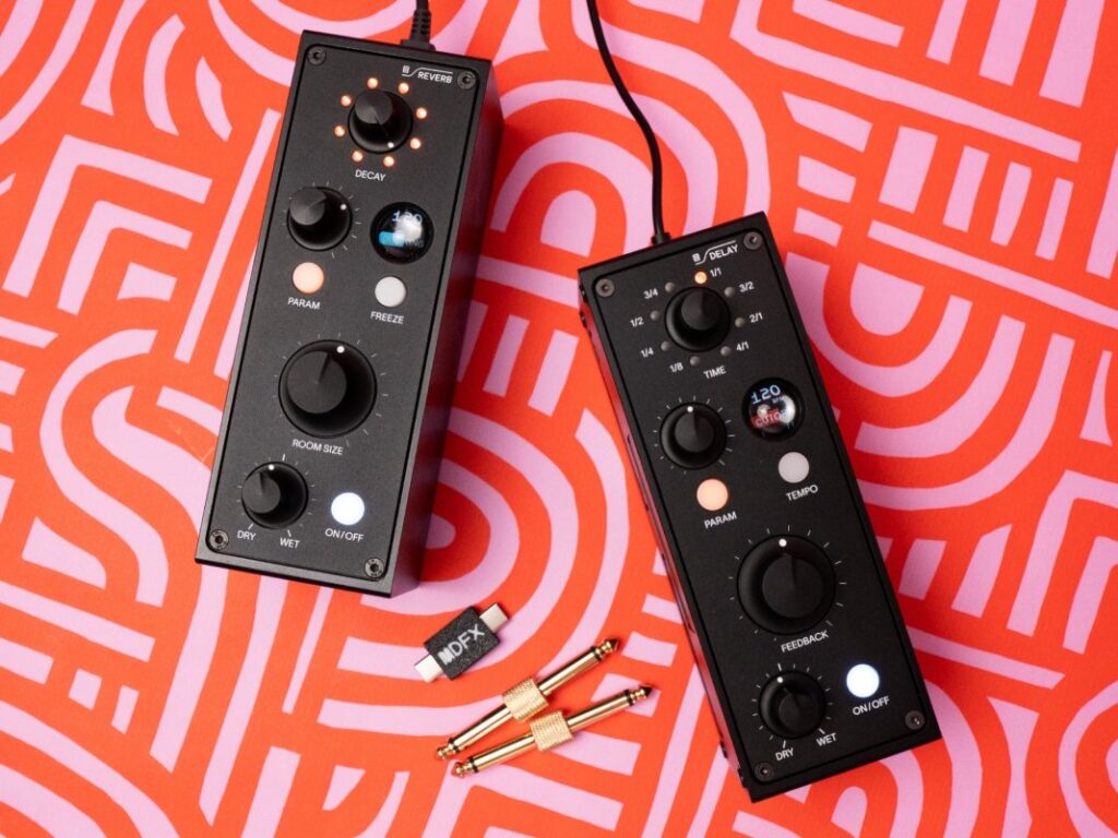 Menura Audio’s MDFX Delay and Reverb units bring studio-grade effects to the DJ booth