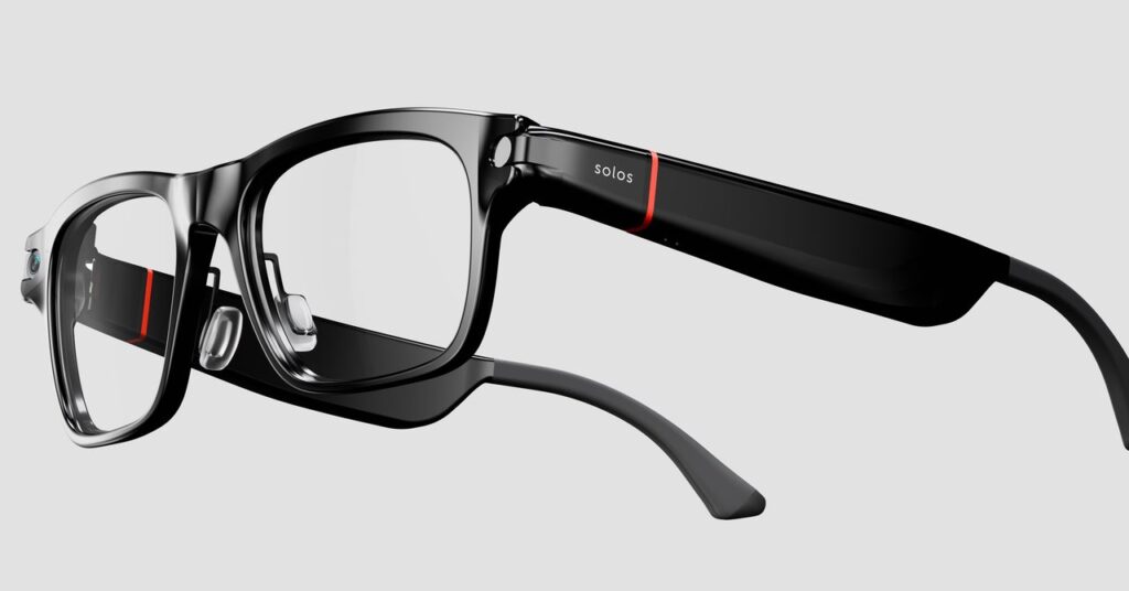 These New Smart Glasses From Solos Come With a Privacy Shield for the Cameras