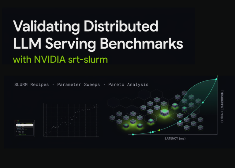 Validating Distributed LLM Serving Benchmarks with NVIDIA srt-slurm, SLURM Recipes, Parameter Sweeps, and Pareto Analysis