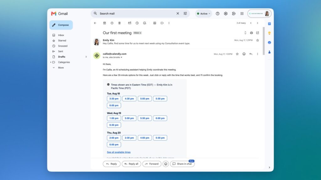 Calendly throws its hat into meeting note-taker circus