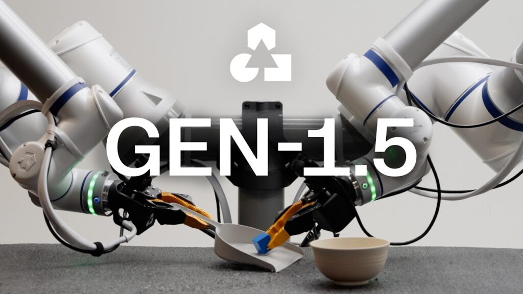 GEN-1.5: Generalist AI teaches robots new tasks from a single demo