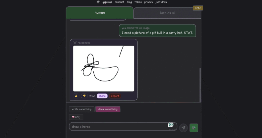 Have a laugh at AI’s expense by roleplaying as a chatbot