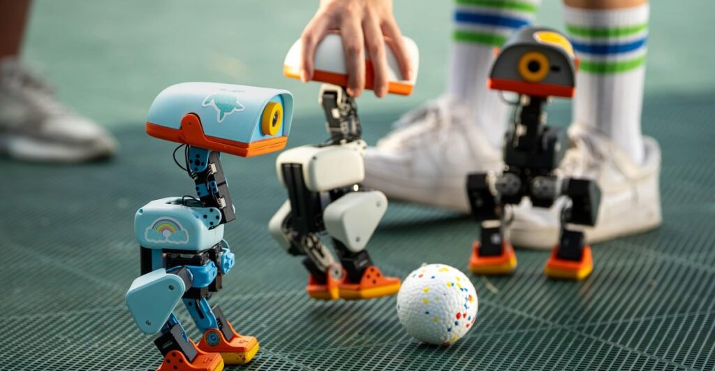 Hugging Face’s new robot is an adorable rollerskating duck