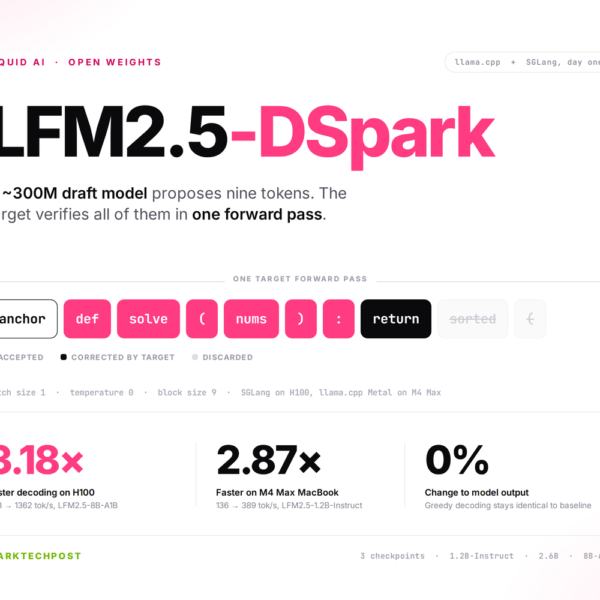 Liquid AI Releases LFM2.5-DSpark&hellip;