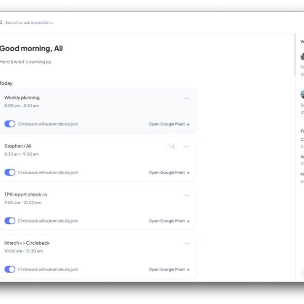 Meeting notetaker Circleback adds&hellip;