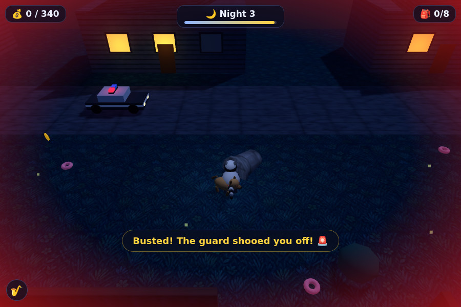 One-shotting a Raccoon Heist game using Claude Fable 5