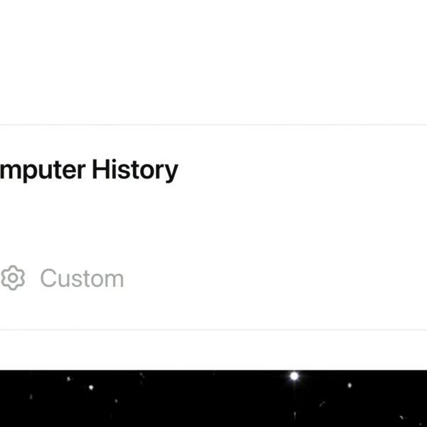 OpenAI’s Computer History turns&hellip;