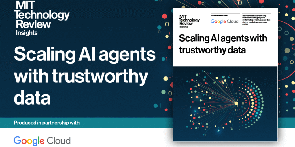 Scaling AI agents with trustworthy data