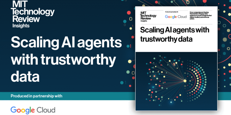 Scaling AI agents with trustworthy data