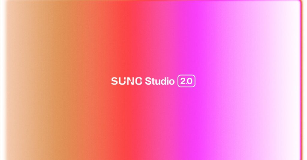 Suno is trying to look more like a real music production tool