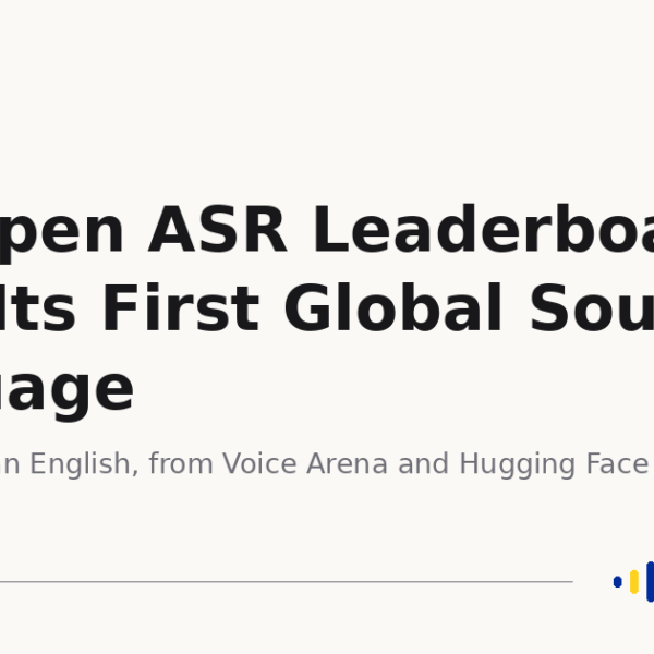The Open ASR Leaderboard&hellip;