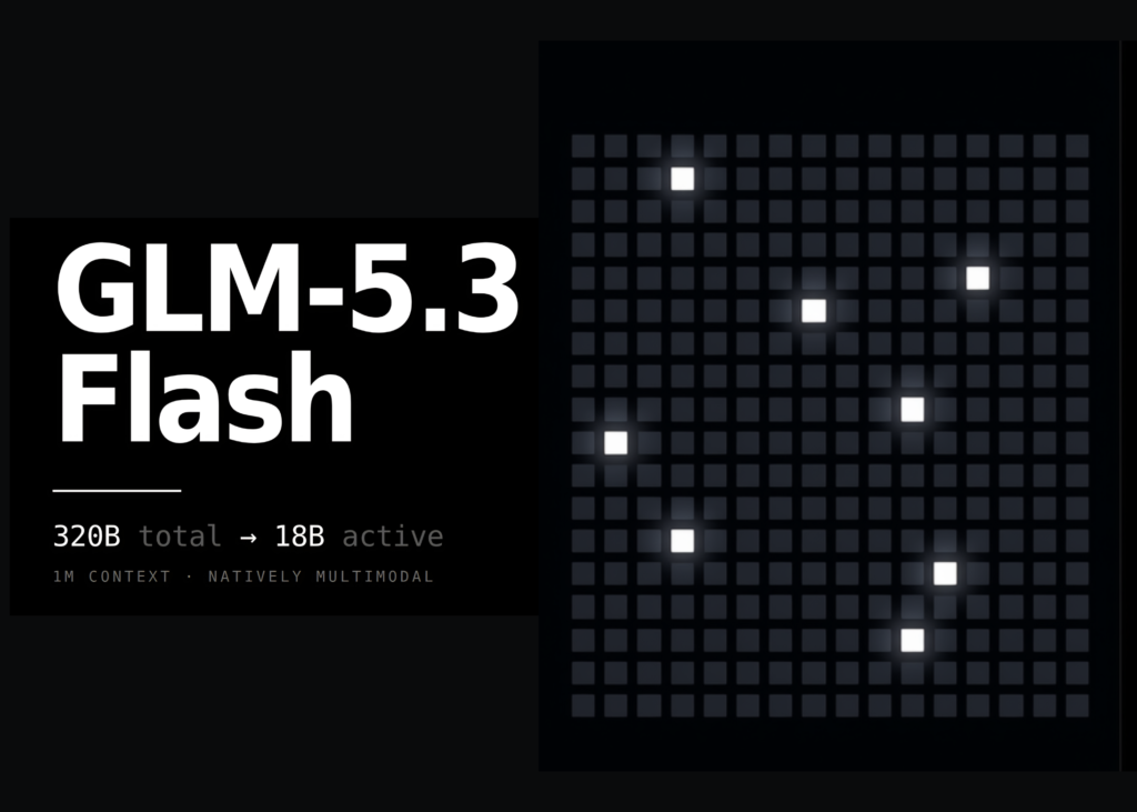 Z.ai Releases GLM-5.3-Flash: A 320B-A18B Natively Multimodal MoE With a 1M-Token Context