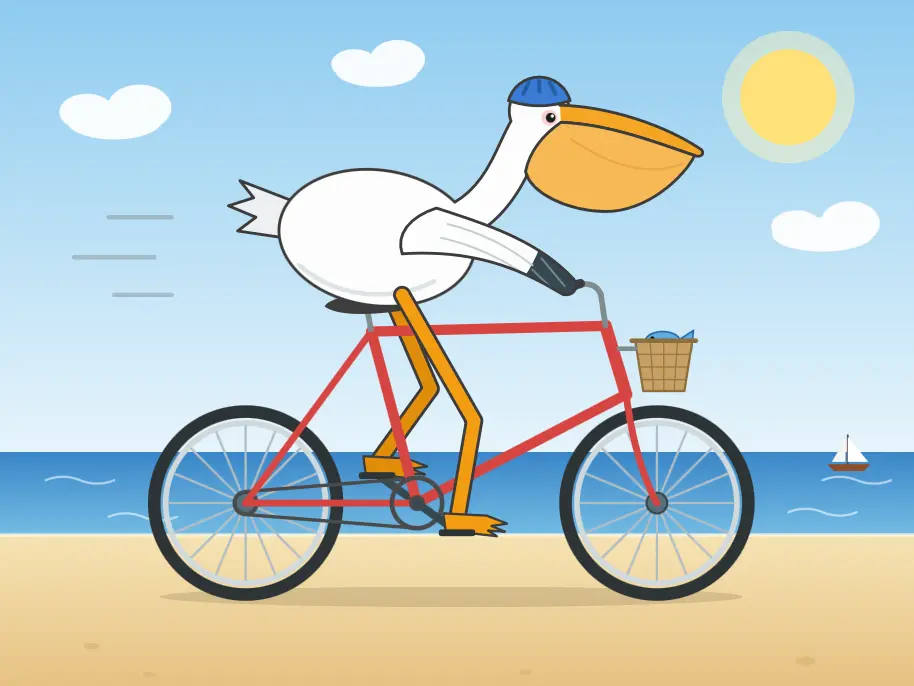 Claude Fable 5.1 made me a really nice animated pelican