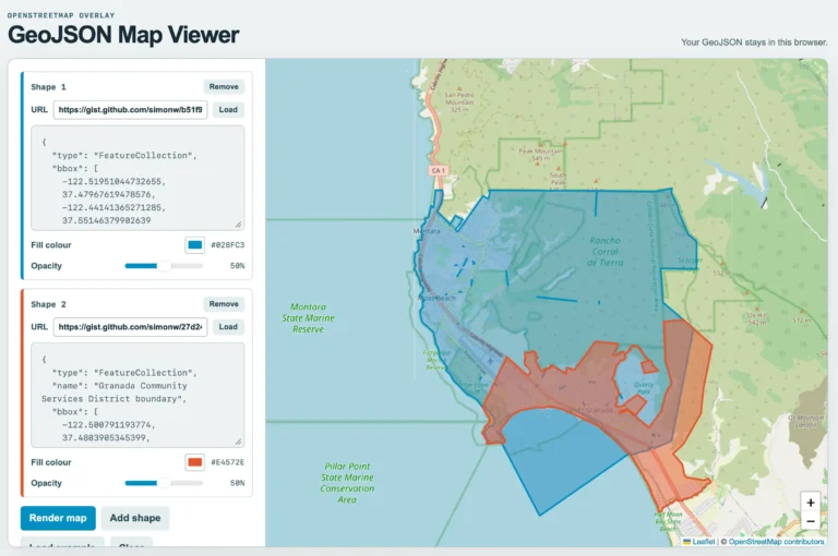 GeoJSON Map Viewer