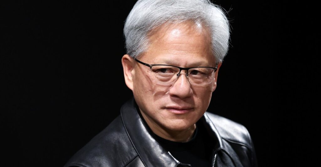 Jensen Huang talks about AI and climate change like a supervillain