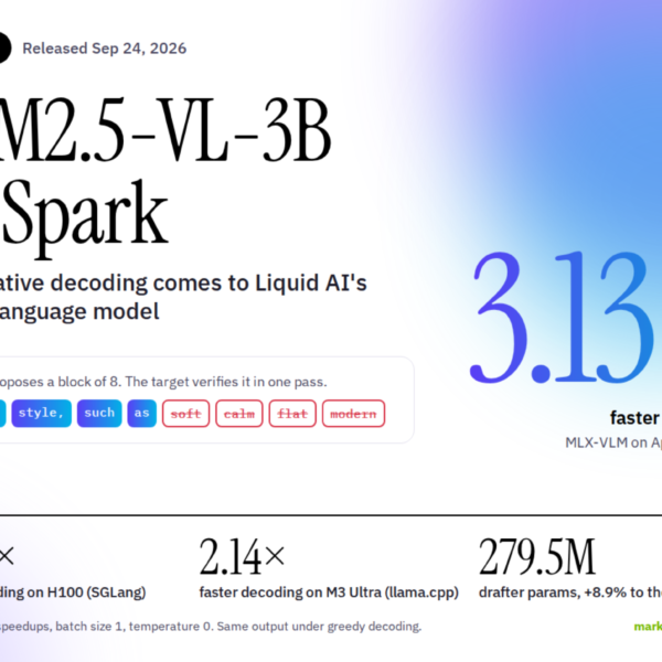 Liquid AI Releases LFM2.5-VL-3B-DSpark:&hellip;
