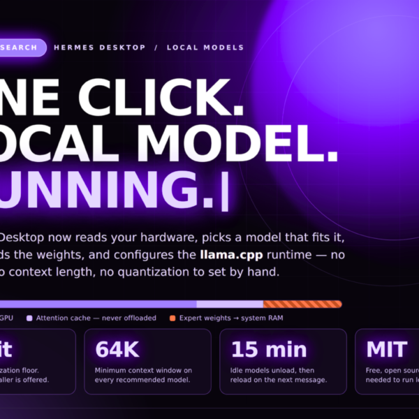 Nous Research Adds One-Click&hellip;