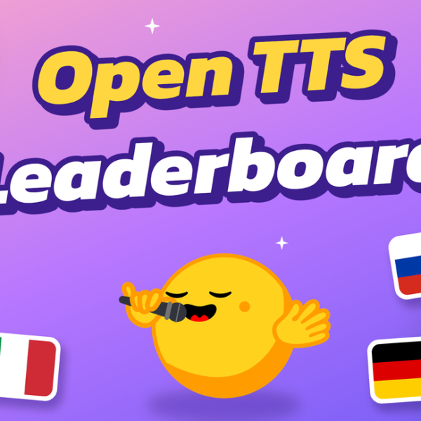 Open TTS Leaderboard: Scalable&hellip;