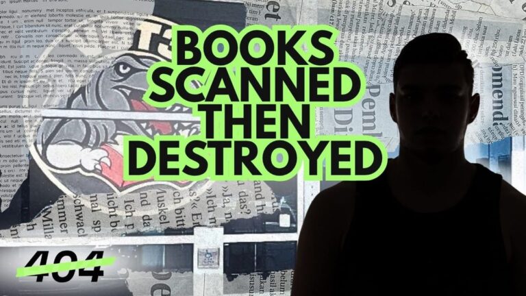 Podcast: We Spoke to an Amazon Worker Destroying Books for AI