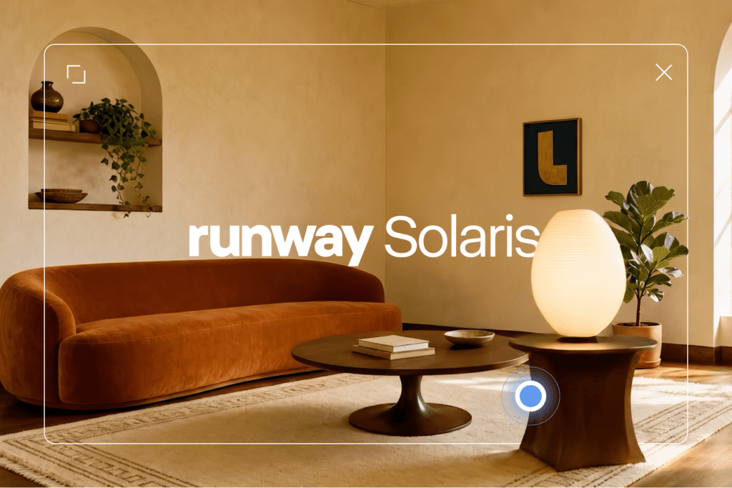 Runway’s Solaris is an AI system that generates software interfaces in real time