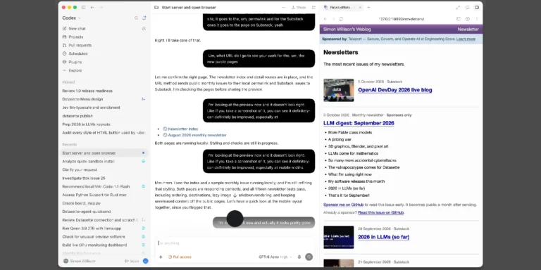 A new feature for my blog, built using my voice