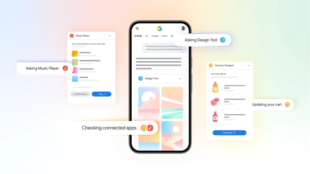 As AI agents reshape the web, Google opens Gemini and Search to more apps