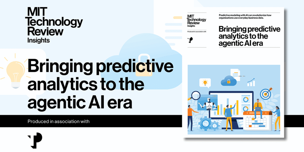 Bringing predictive analytics to the agentic AI era