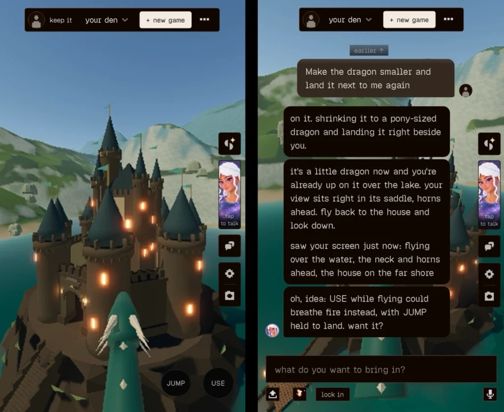 Building a multiplayer game world with autonomous Fable-class models