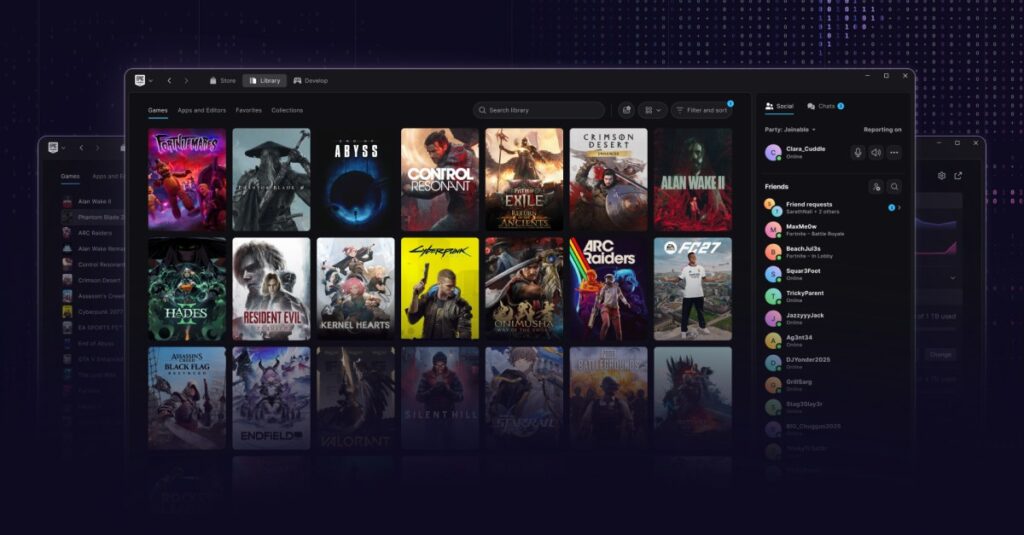 Epic’s new games launcher is ‘vibe coded’