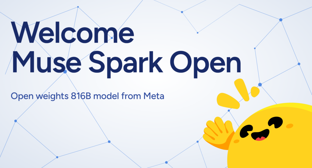 Welcome Muse Spark Open: open-weight frontier multimodal mixture-of-experts model from Meta